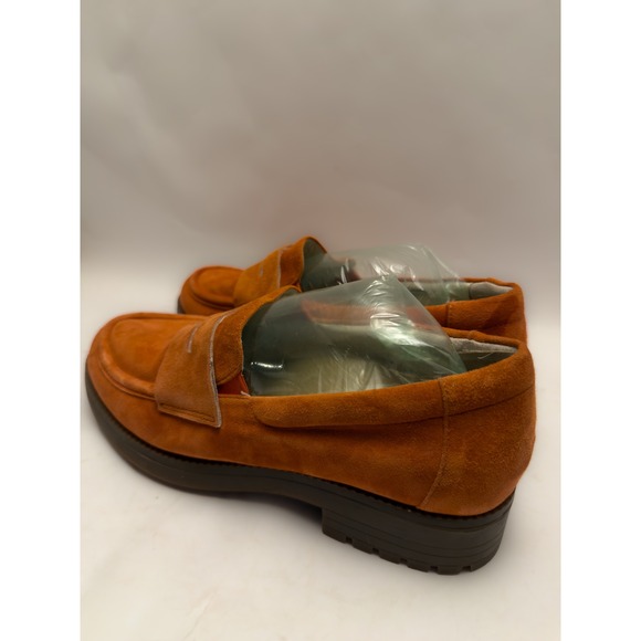Revitalign Sienna Suede Laurel Chunky Loafers Orthotic Size 10B Womens - Picture 4 of 8